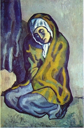 Pedinte agachada | Picasso 
