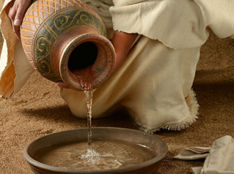 Casa: lugar do “lava-pés”